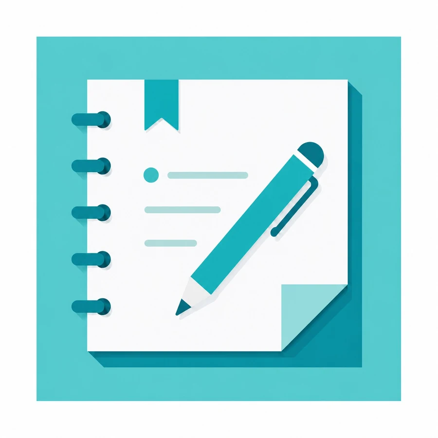 Professor Notes notebook and pencil app logo